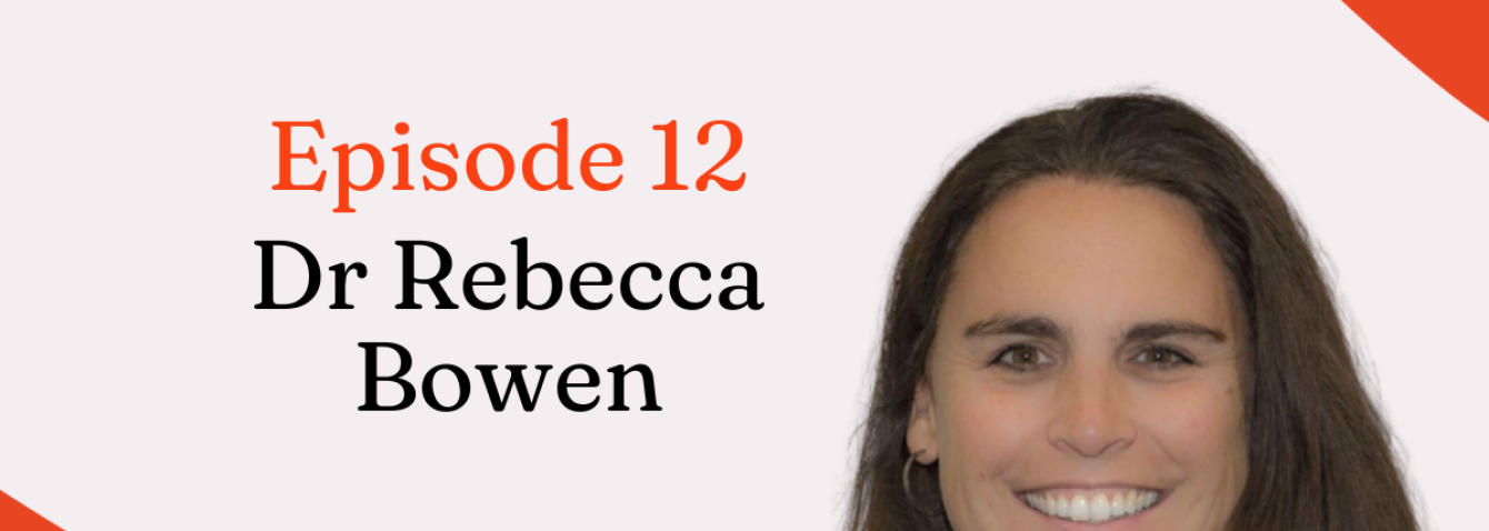 Podcast Episode 12: Oncology and the perimenopause and menopause with consultant medical oncologist, Dr Rebecca Bowen